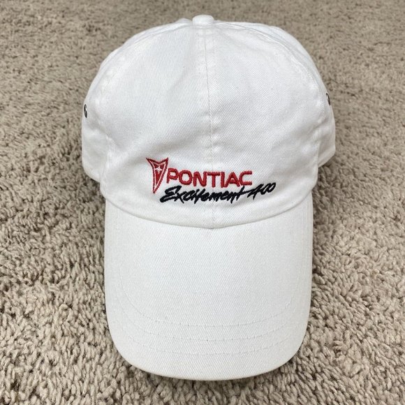 Vintage Pontiac Excitement Hat Winston Cup 400 Richmond Raceway NASCAR Cap OSFM - Picture 2 of 9
